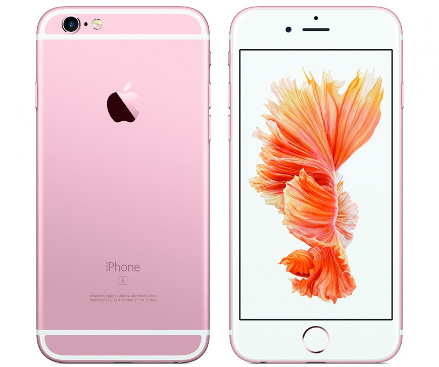 Долгожданный розовый iPhone 6S